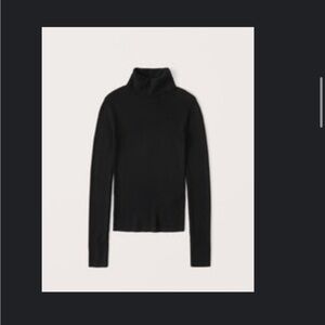 Abercrombie Black Turtle Neck Sweater